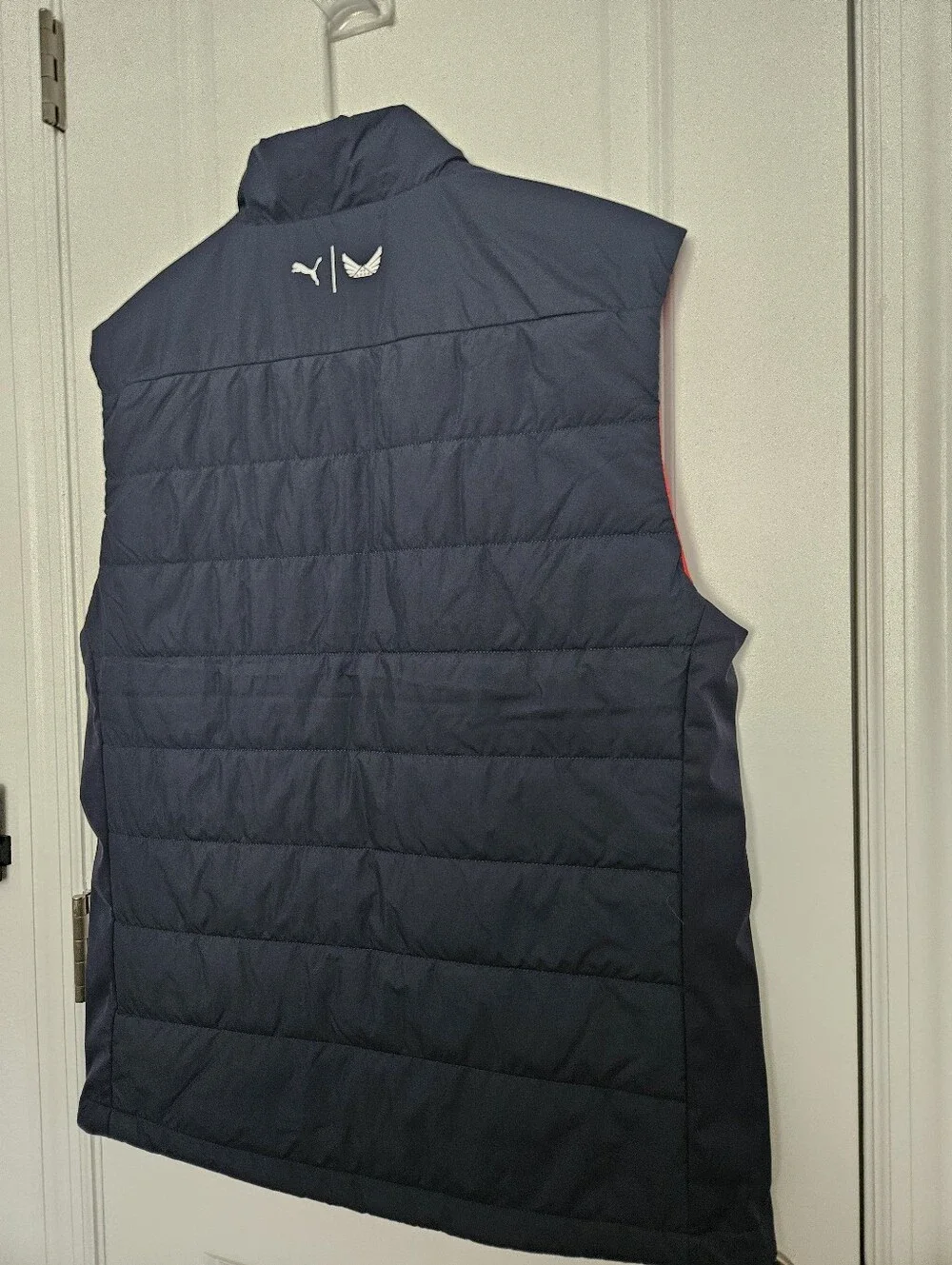 NWT Puma Volition Frost Golf Vest Fairbanks Primaloft Navy Blue Men's Medium